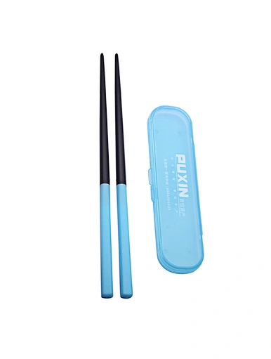 portable chopsticks with case, foldable plastic chopsticks