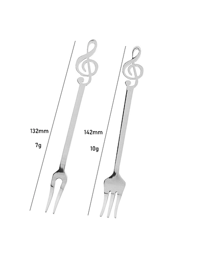 gold dessert forks fruit fork