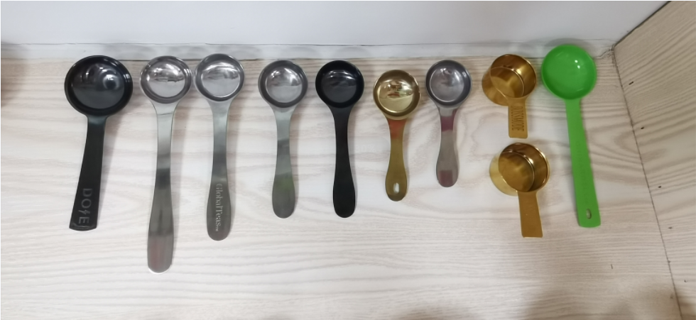 how is a real measuring spoon, metal measuring spoon for baking