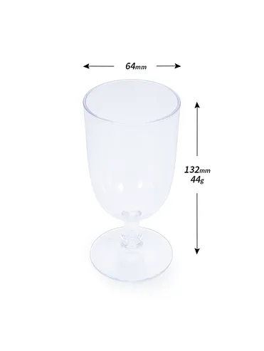 plastic wine goblet red wine glass