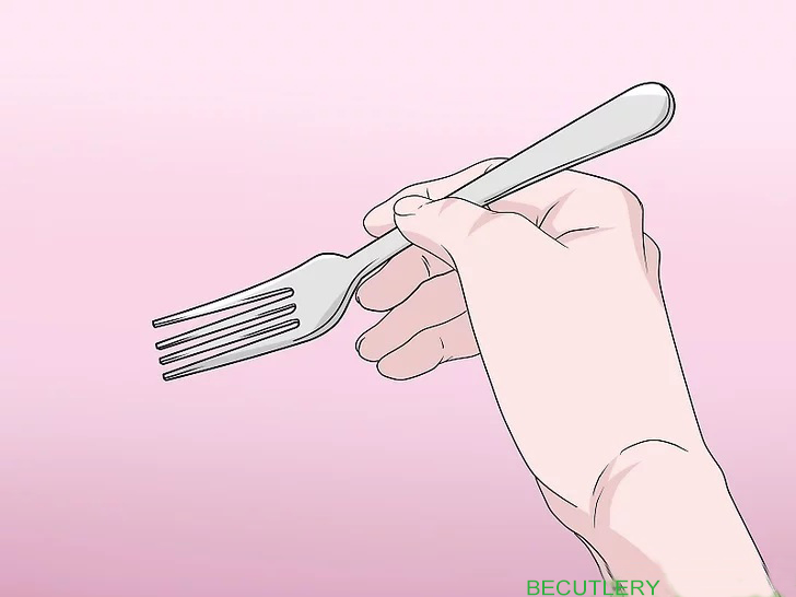 How to use spoon and fork knife? Use fork