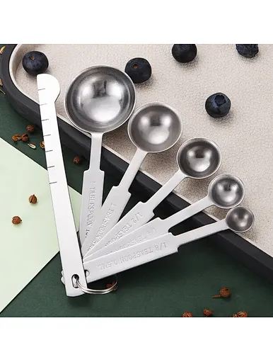 measuring teaspoon and tablespoon set