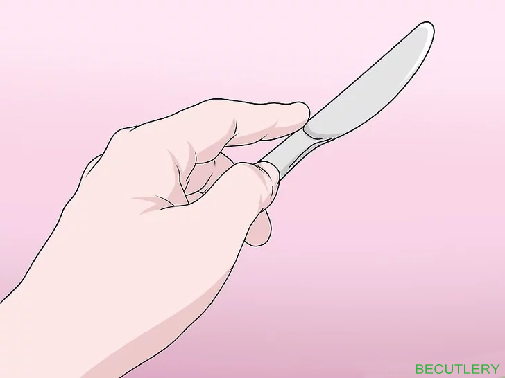 How to use spoon and fork knife? use knife