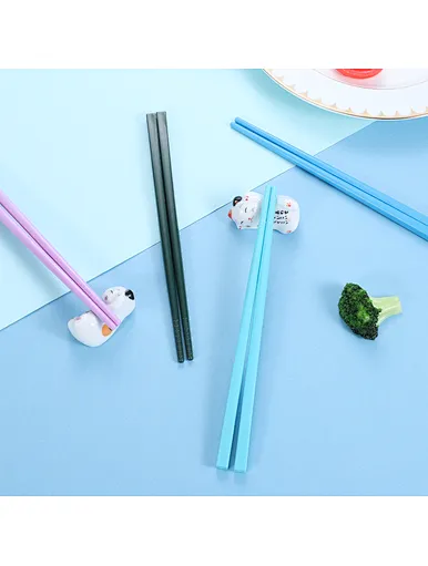 colorful chopsticks blue