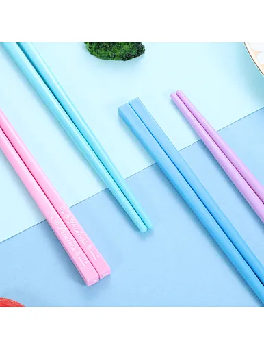 colorful chopsticks custom logo