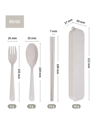 wheat cutlery