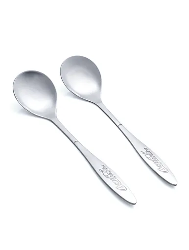 round soup spoons stainless steel material