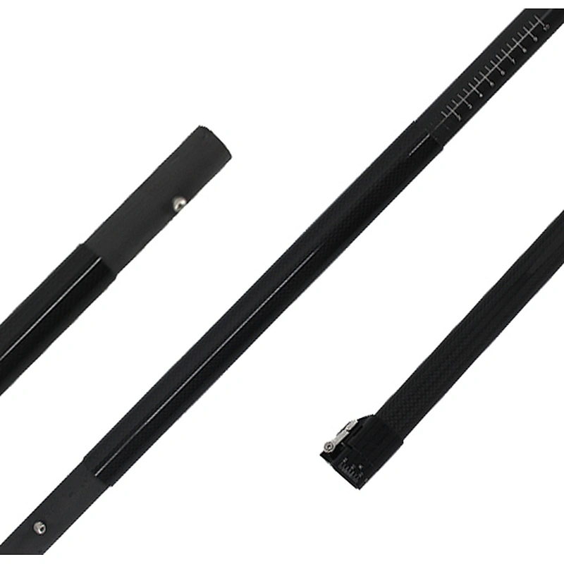 4 Pieces Adjusstable Carbon Fiber Sea Kayak Paddle with Aluminium Adjuster
