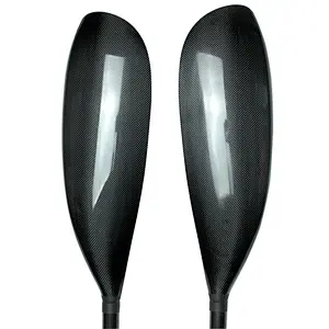 2 Pieces Adjustable KE Big Discounts Wholesale Carbon Fiber Kayak Paddle Factory Hot Sales with Aluminium Adjuster