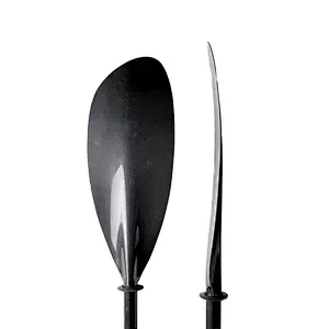 4 Pieces Adjusstable Carbon Fiber Sea Kayak Paddle with Aluminium Adjuster
