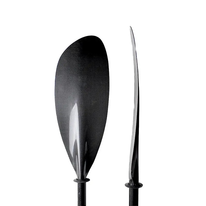 4 Pieces Adjusstable Carbon Fiber Sea Kayak Paddle with Aluminium Adjuster