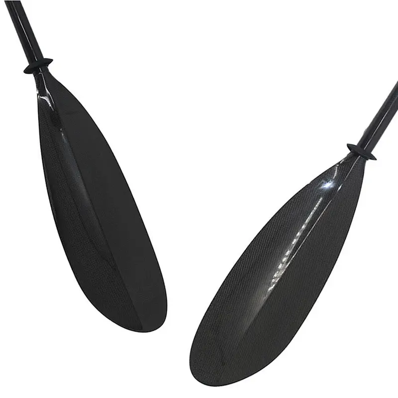 4 Pieces Adjusstable Carbon Fiber Sea Kayak Paddle with Aluminium Adjuster