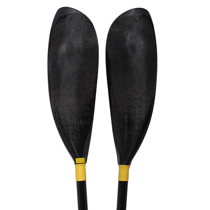 KIDS-MAX New Arrival Latest Design Customized Length 2 Pieces Carbon Fiber Kayak Paddle Manufacture with 10cm Ferrule Adjuster
