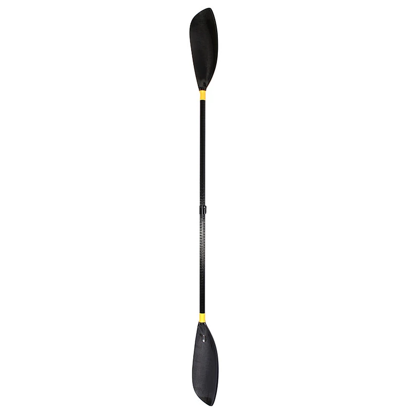 KIDS-MAX New Arrival Latest Design Customized Length 2 Pieces Carbon Fiber Kayak Paddle Manufacture with 10cm Ferrule Adjuster