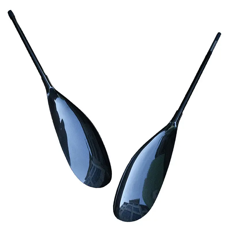 2 Pieces KXI Best Selling Durable Using Wholesale Full Carbon Fiber Kayak Paddle Supplier with Aluminium Adjuster