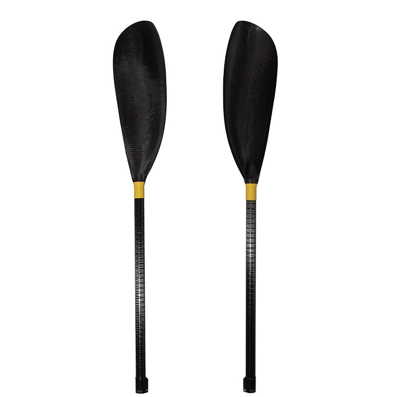KIDS-MAX New Arrival Latest Design Customized Length 2 Pieces Carbon Fiber Kayak Paddle Manufacture with 10cm Ferrule Adjuster