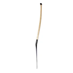 Bent Shaft Hybird Wooden Shaft Carbon Fiber Blade Outrigger Canoe Paddle