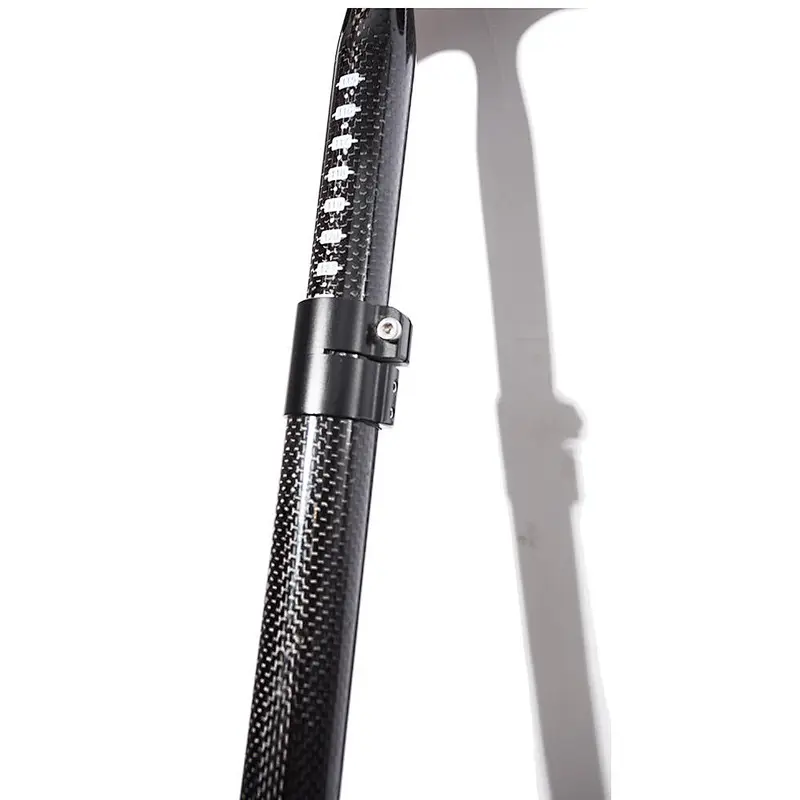 Wholesale IDBF Approved Glossy Adjustable Carbon Fiber Dragon Boat Paddle for Racing