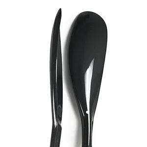 2 Pieces Aliminium Adjuster Adjustable 100% Carbon Fiber kayak paddle wholesale  Wing with Round Shaft
