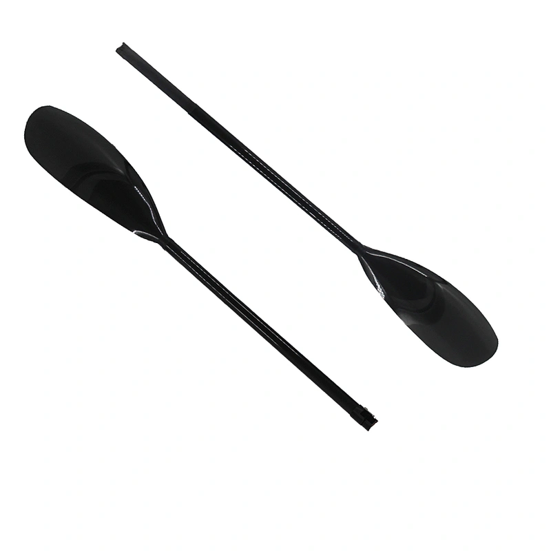 KJG 4 Pieces Adjustable Round Shaft Full Carbon Fiber Kayak Paddle with Aluminium Adjuster Kayak Paddle for Sale