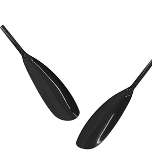 KJG 4 Pieces Adjustable Round Shaft Full Carbon Fiber Kayak Paddle with Aluminium Adjuster Kayak Paddle for Sale