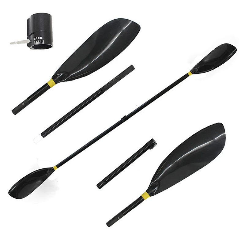 4 Pieces Split Piece KIDS-MAX Guaranteed Quality Unique Custom Full Carbon Fiber Kayak Paddle With Aluminium Adjuster