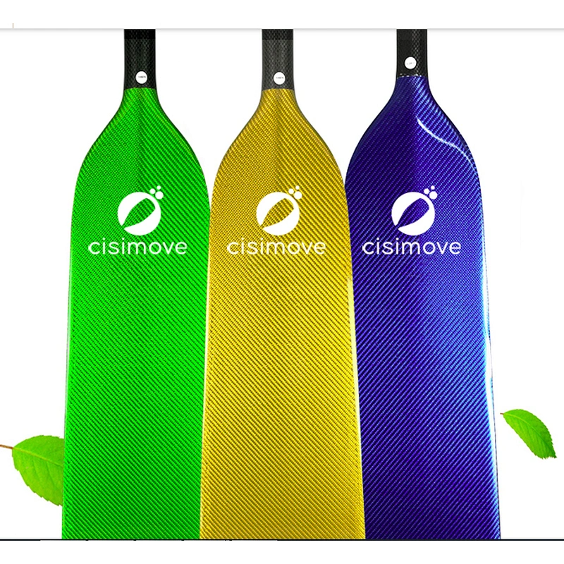 High Quality Manufacturing Colorful Adjustable Carbon Fiber Dragon Boat Paddle