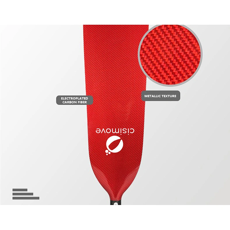 High Quality Manufacturing Colorful Adjustable Carbon Fiber Dragon Boat Paddle