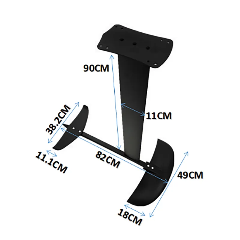 Factory Price Full Carbon Fiber Hydrofoil for Surf
