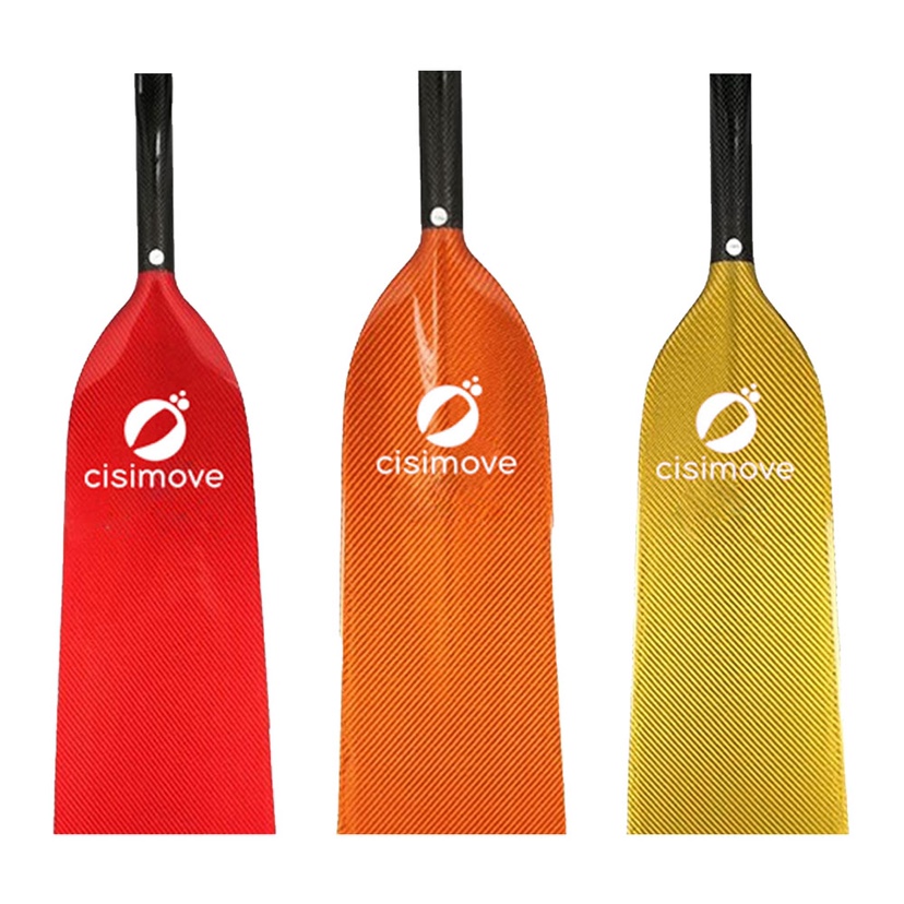 IDBF Approved High Quality Manufacture Colorful Adjustable Carbon Fiber Dragon Boat Paddle