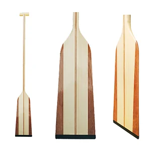 IDBF Approved Fixed Wooden Dragon Boat Paddle for Racing Boat