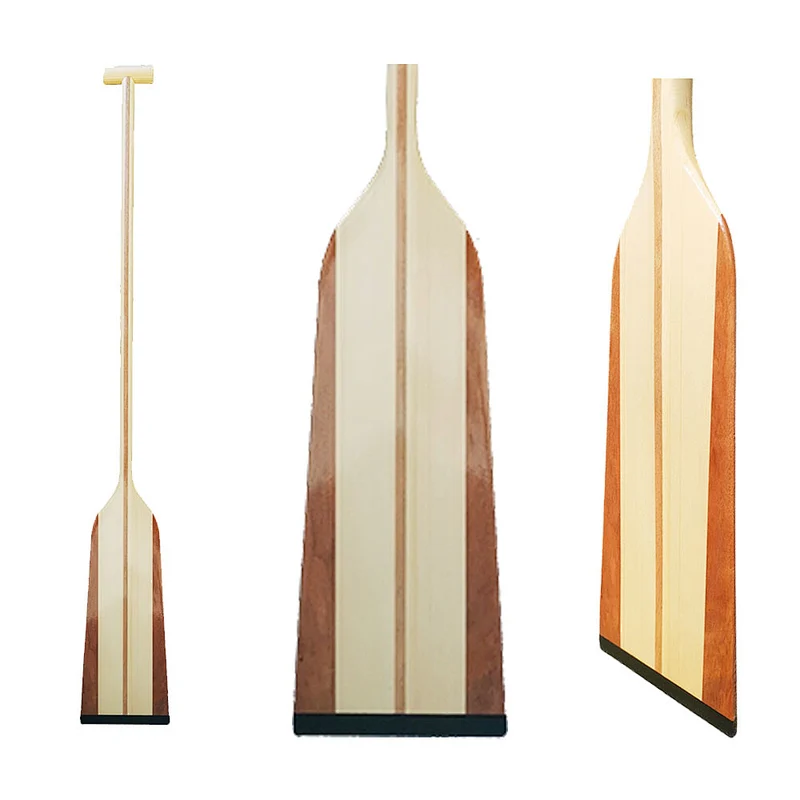 IDBF Approved Fixed Wooden Dragon Boat Paddle for Racing Boat