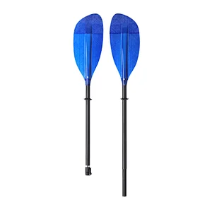 Großhandel Premium Performance Fiberglass Whitewater Clear Kayak Paddle zum Verkauf