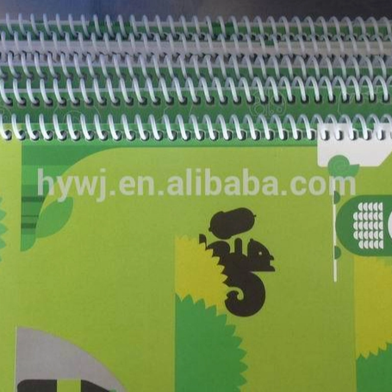 Loose Leaf Binding Used Plastic Coil With Report