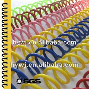 Loose Leaf Binding Used Plastic Coil With Report