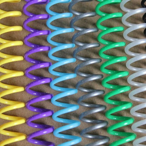 Loose Leaf Binding Used Plastic Coil With Report