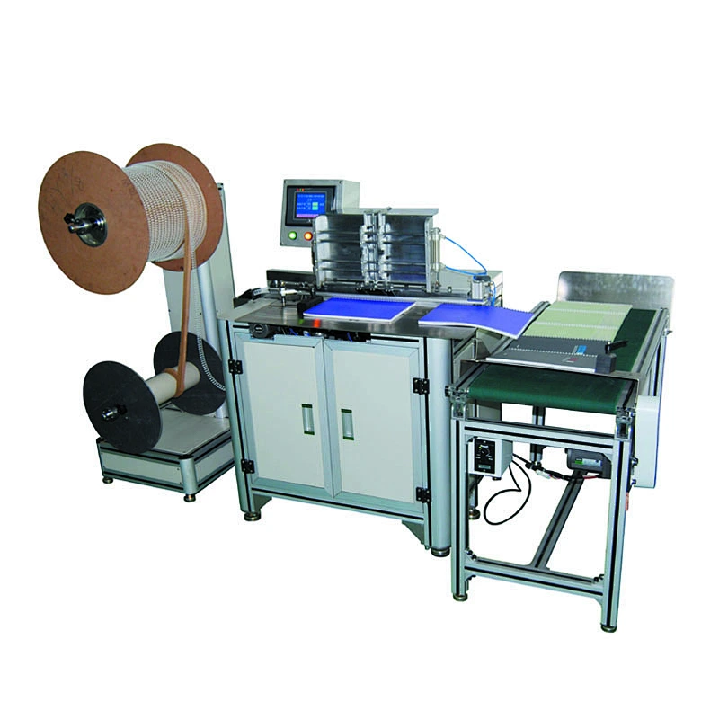 notebook making machinery automatic double wire machine