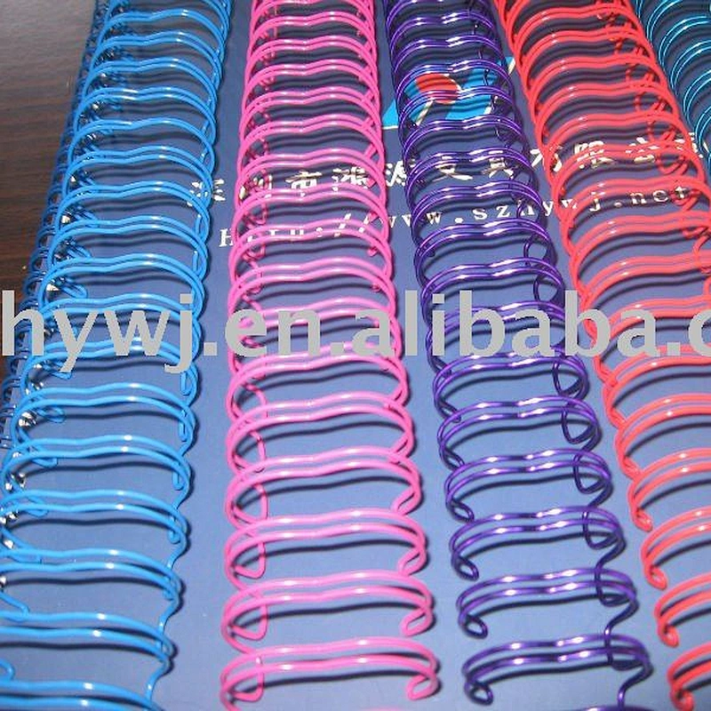 office stationery double loop wire binding supplies