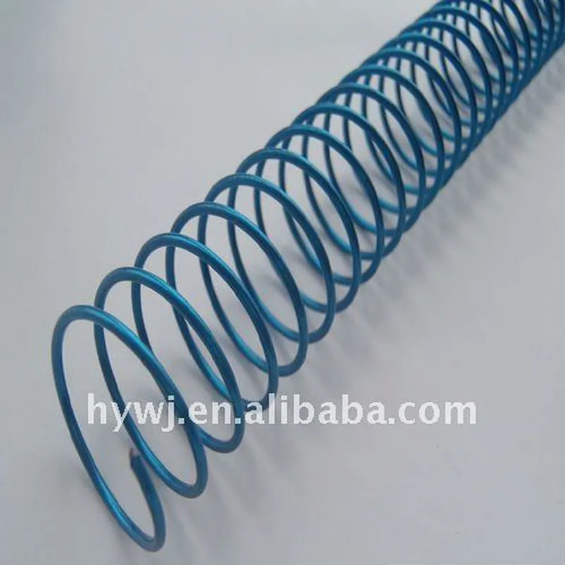 various color metal loose-leaf book rings used for binding
