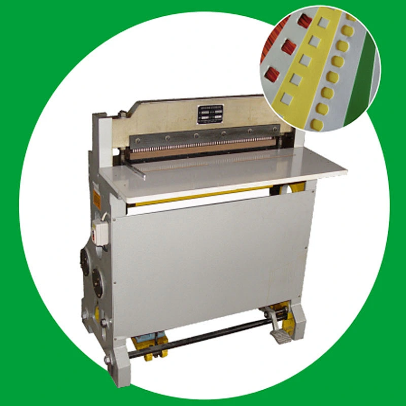 SPM-610 semi-automatic paper punching machine , card punching machine , paper printing and punching machine