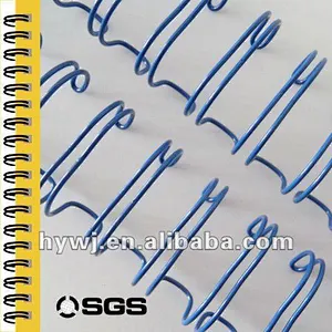 Metal Double Loop Wire Binding Book suitable for our binding machine DWC-520A