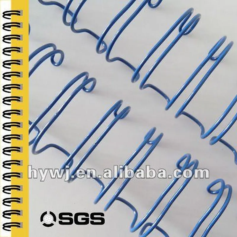 Metal Double Loop Wire Binding Book suitable for our binding machine DWC-520A