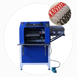 SWM-450 high quality plastic spiral binding machine for book notebook high quality plastic spiral binding machine for book note