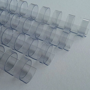 clear color plastic comb binding