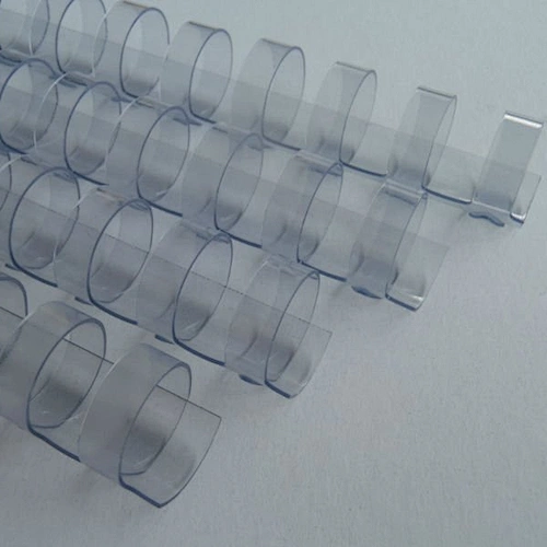 clear color plastic comb binding