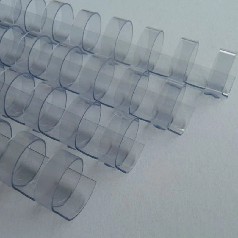clear color plastic comb binding