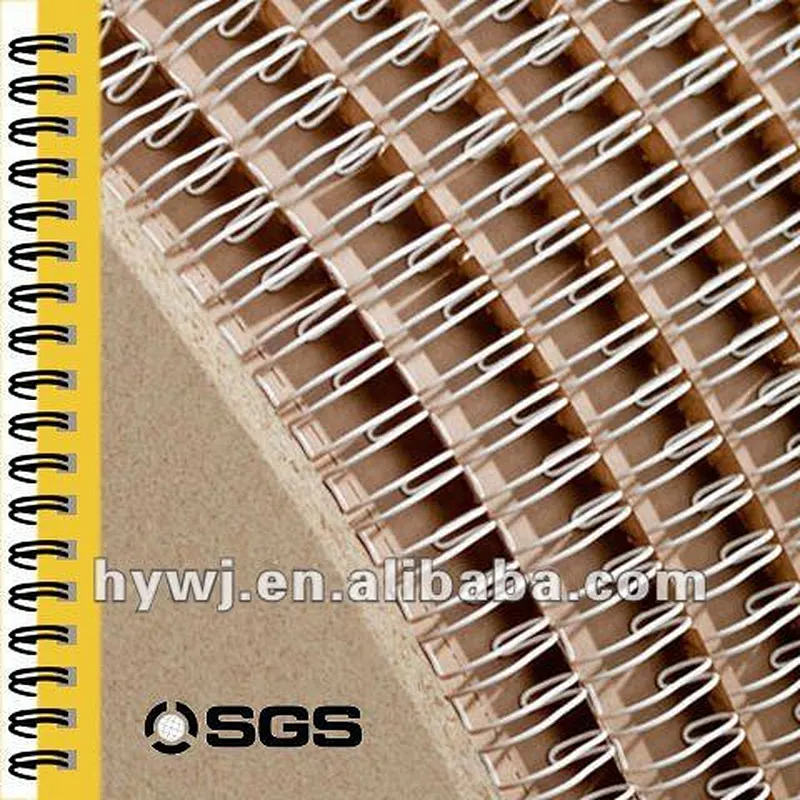 Metal Double Loop Wire Binding Book suitable for our binding machine DWC-520A