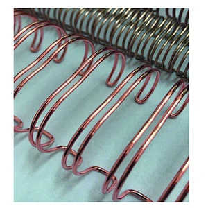 Minerals & Metallurgy & Iron & Iron Wire beautiful rose gold color coated coil