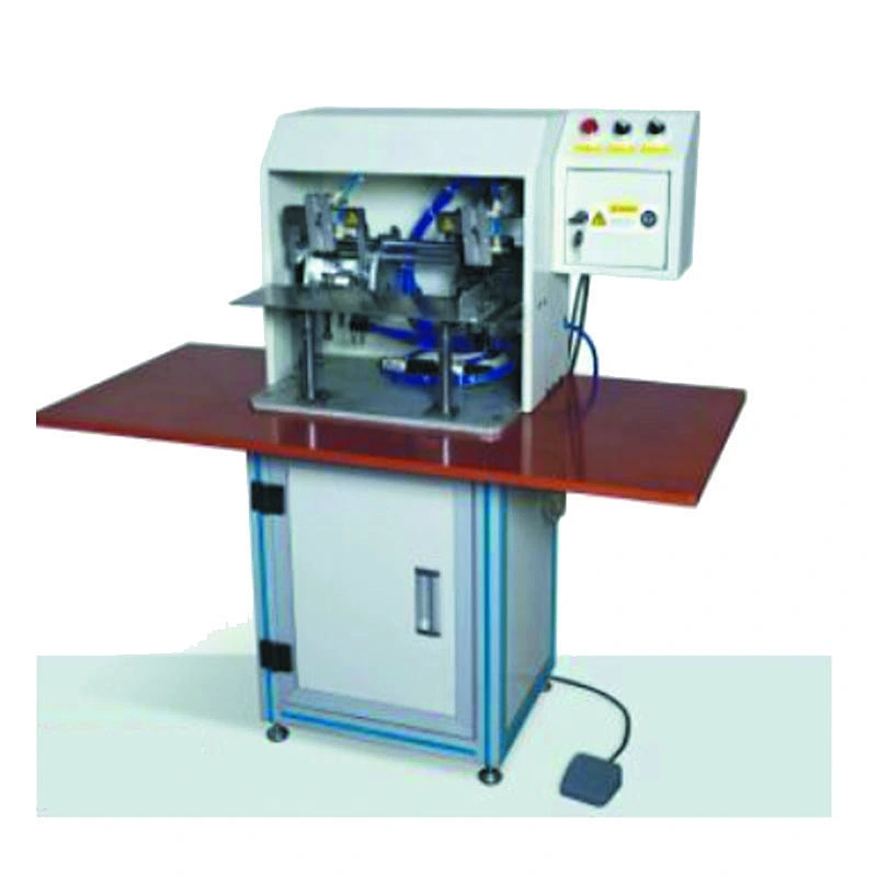 MSF-300 Paper Processing Machinery Metal Spiral Safe End Crimping Machine