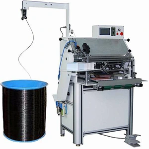 SWM-450N Navy Blue Coil Binding Equipment >> Single Steel Spiral Forming Binding Machine